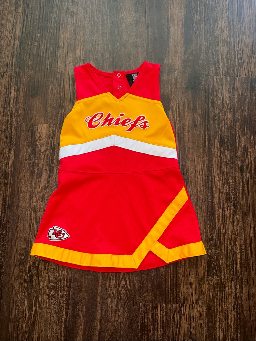 Kids Kansas City Chiefs Cheer Dress 3T